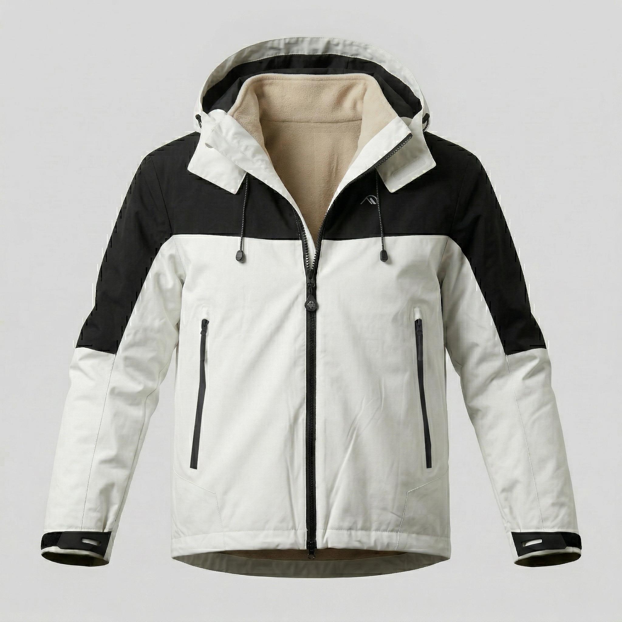 CHAQUETA DUO WTRPROOF 2 BOLS NG/BL DM
